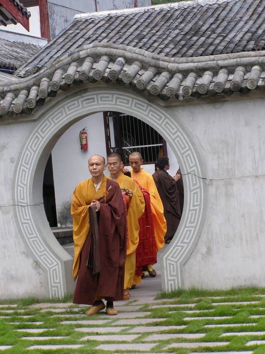 农历七月十五佛欢喜日我寺隆重举行盂兰盆会(图22)