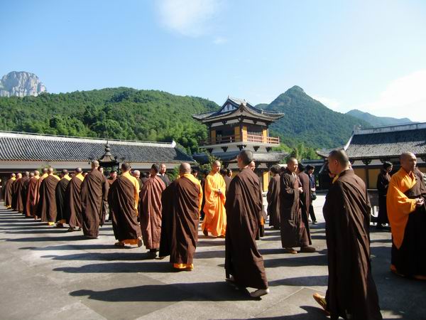 雁荡山能仁寺观音七法会圆满送圣(图14)