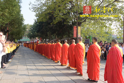 厦门南普陀寺乙未年水陆空普度大斋胜会圆满送圣(图35)