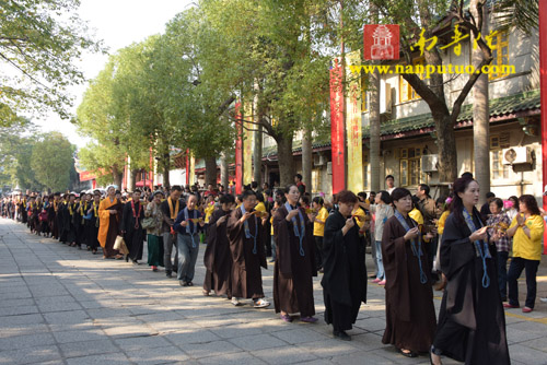 厦门南普陀寺乙未年水陆空普度大斋胜会圆满送圣(图38)