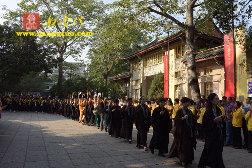 厦门南普陀寺乙未年水陆空普度大斋胜会圆满送圣(图49)