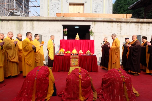 黄岩广化寺隆重举行陀罗尼塔落成装藏法会(图8)