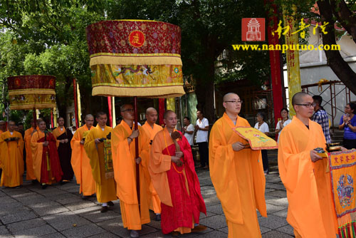 厦门南普陀寺隆重举行传授在家五戒、菩萨戒法会(图34)