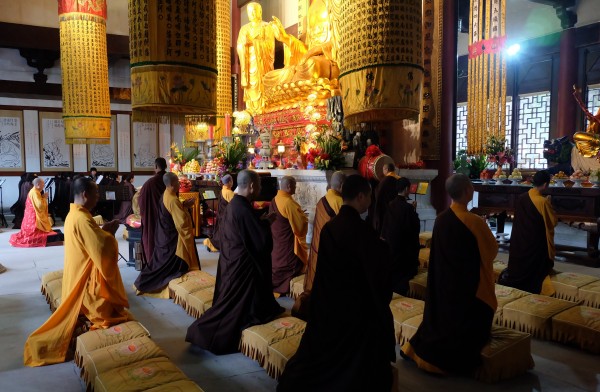 恭逢观世音菩萨出家日 能仁寺隆重举行祈福法会(图3)