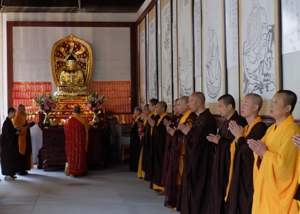 恭逢观世音菩萨出家日 能仁寺隆重举行祈福法会(图5)