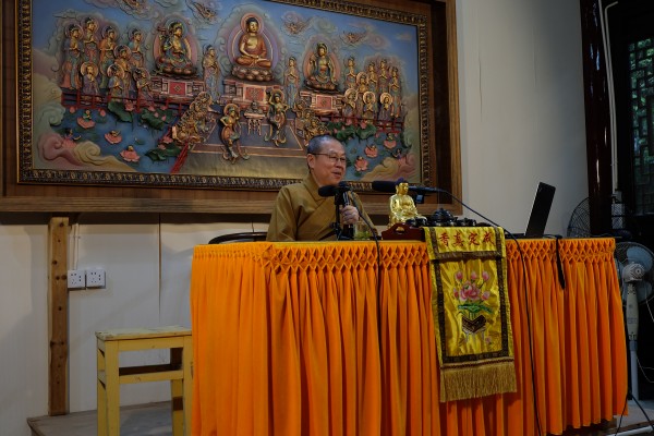 台湾南华大学副校长慧开法师莅临雁荡山能仁寺开讲《生死学》讲座(图4)