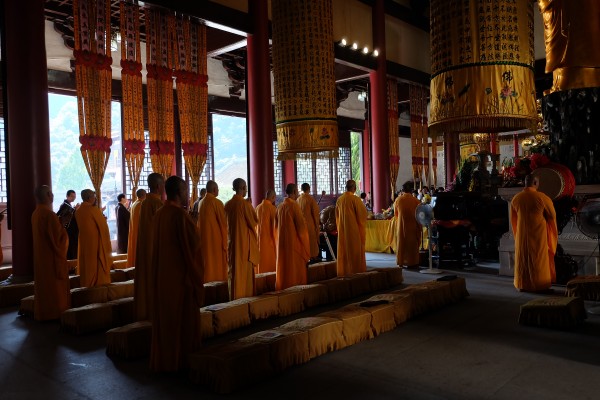 雁荡山能仁寺隆重举行佛欢喜日盂兰盆法会(图18)