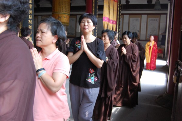 戊戌年雁荡山能仁寺隆重举行观世音菩萨成道日诵经活动(图10)