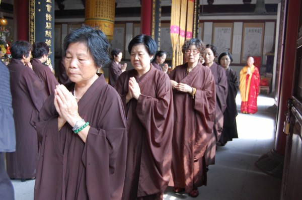 戊戌年雁荡山能仁寺隆重举行观世音菩萨成道日诵经活动(图11)