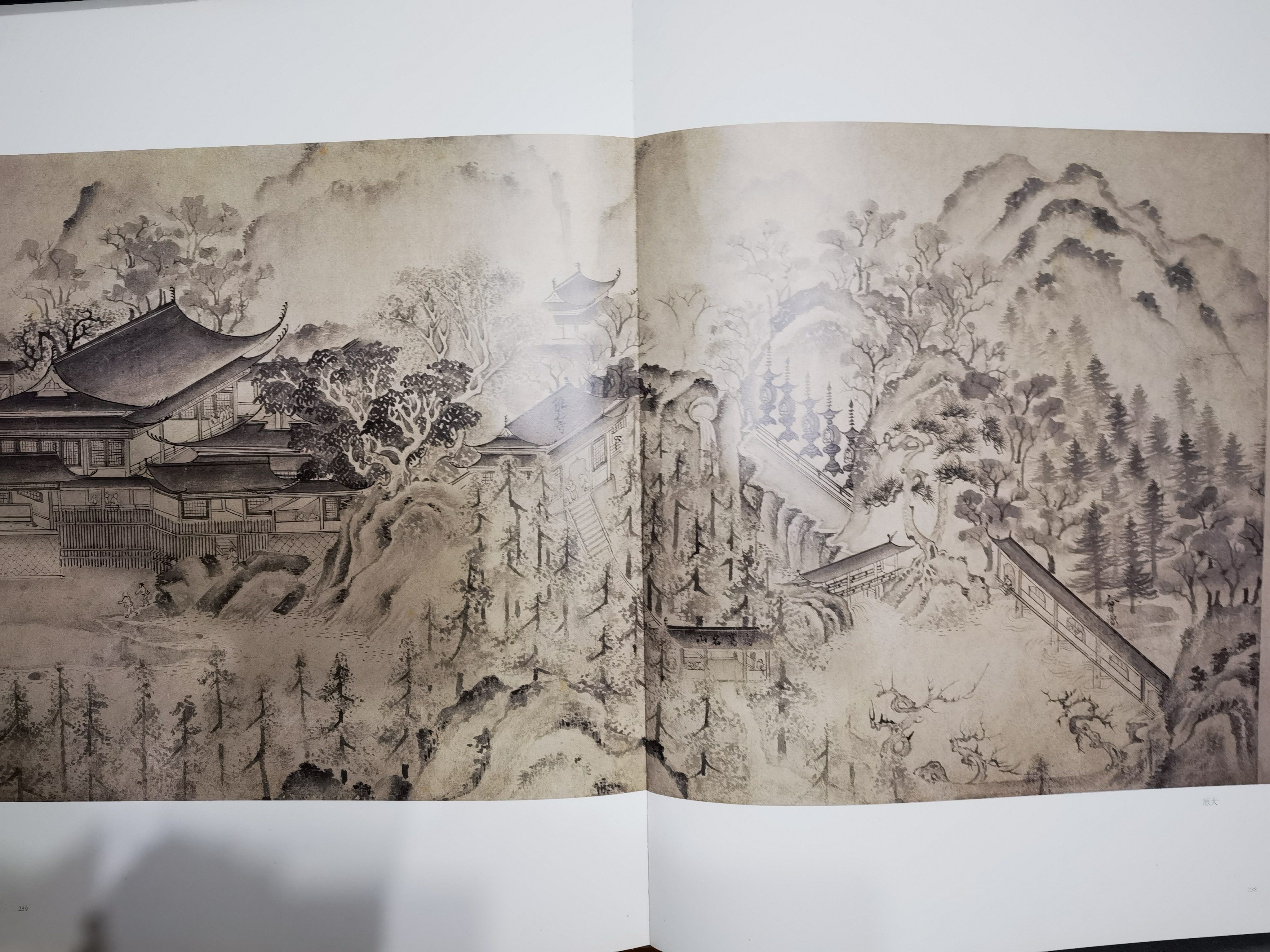 从元代李昭的画中看到能仁寺山门前的会源桥和行春桥(图1)